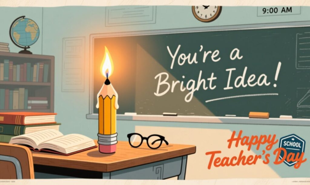Candle Puns for Teachers and Educational Settings