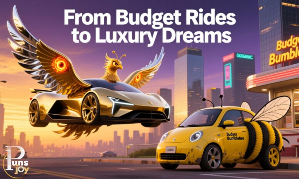 Car Brand Puns: From Budget Rides to Luxury Dreams
