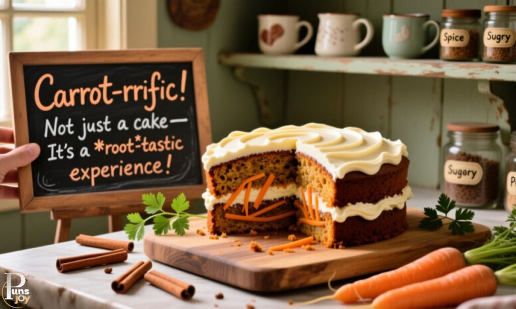 Carrot Cake and Flavor-Specific Puns