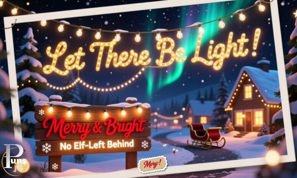 Christmas Light Puns to Brighten Your Holiday Season