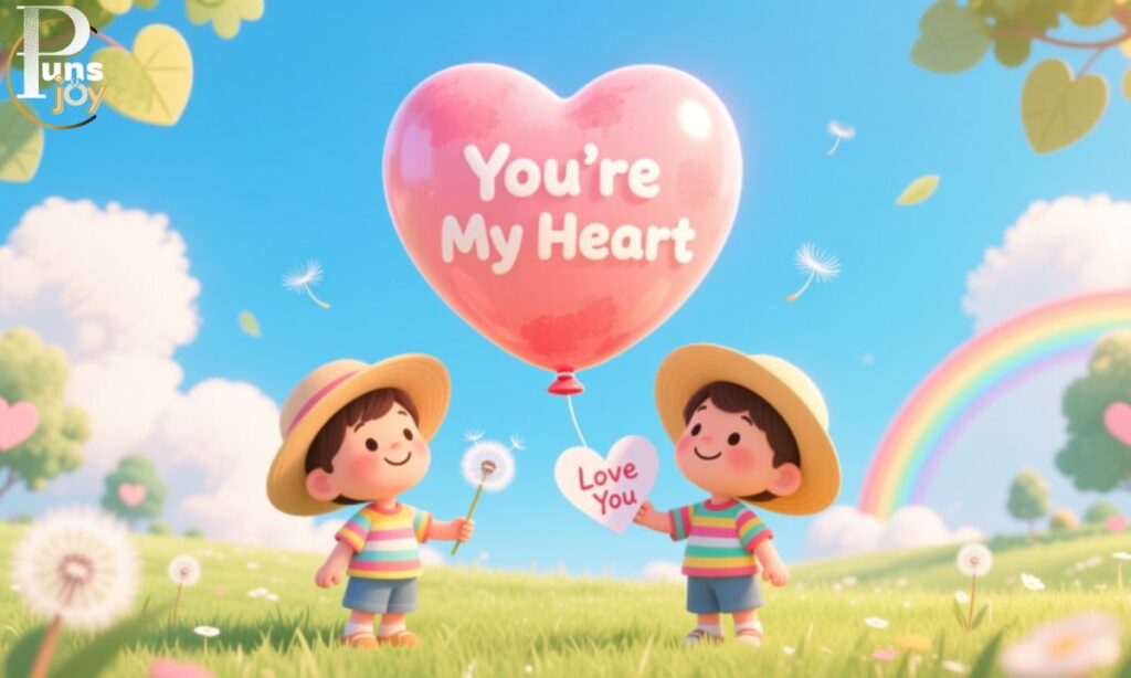 Cute and Wholesome Heart Puns for Kids