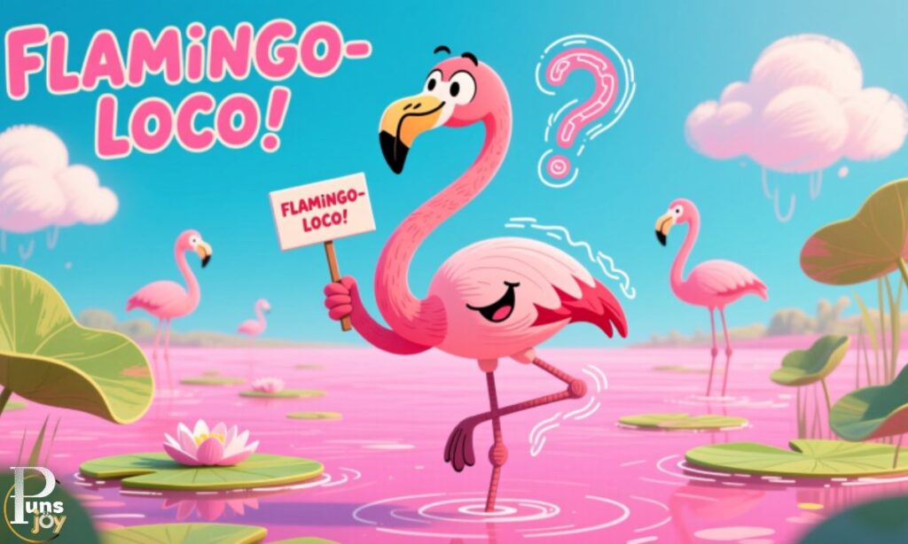 Funny Flamingo Puns