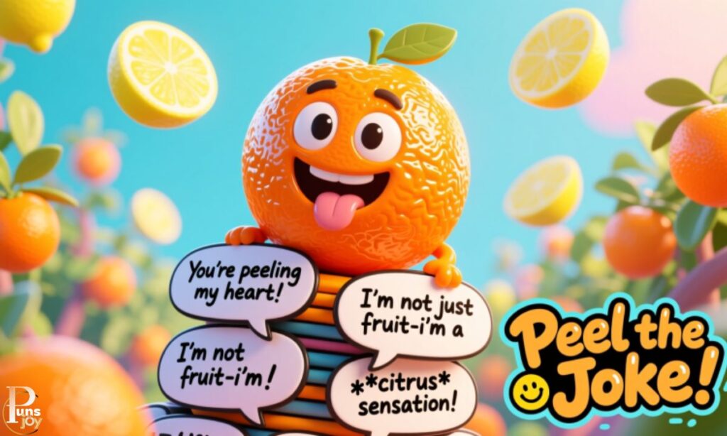 Funny Orange Puns That'll Make You Peel Over with Laughter