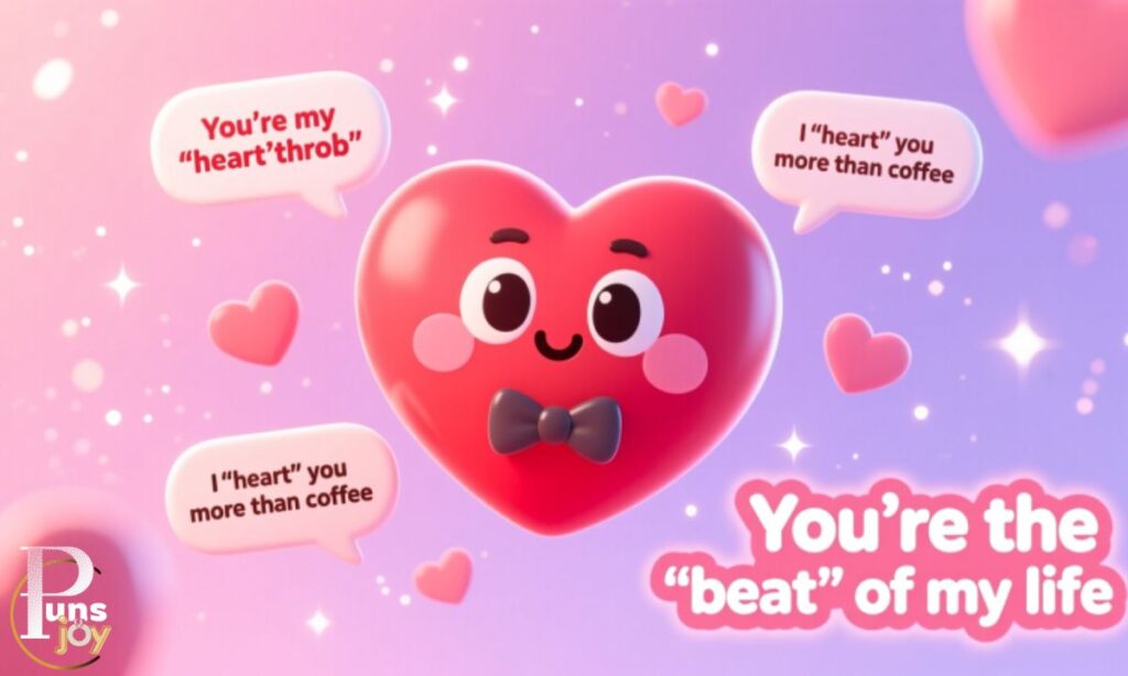 Heart Puns for Instagram, TikTok, and Social Media Captions