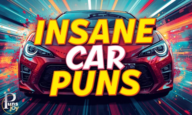 Insane Car Puns That'll Drive You Wild (Funny & Clever)