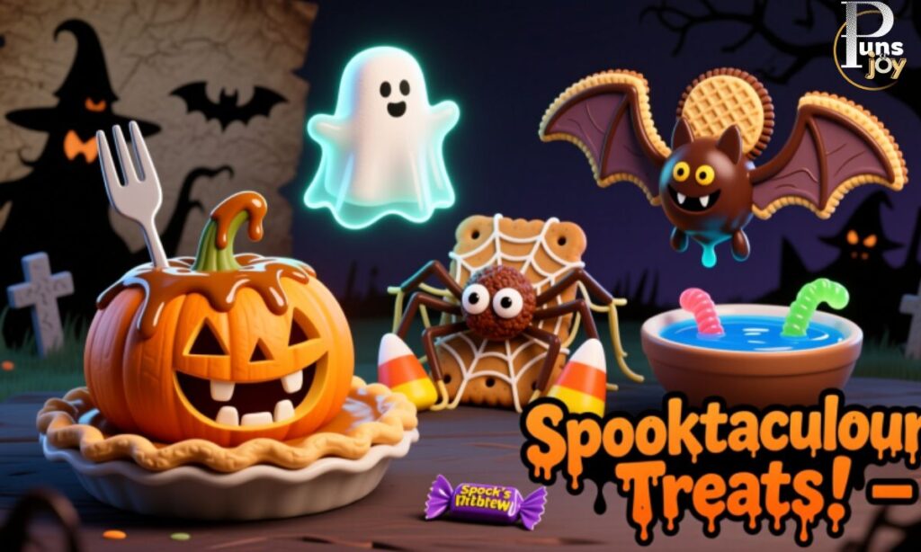 Monster & Creature Halloween Food Puns