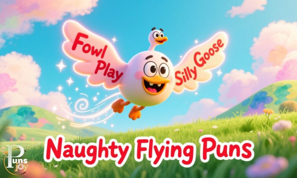 Naughty Flying Puns