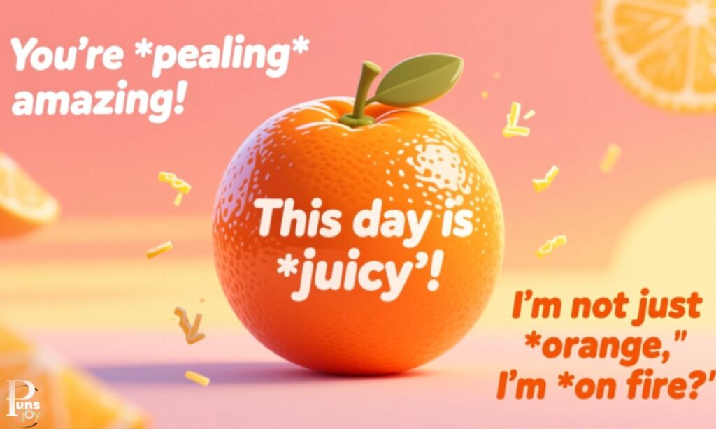 Orange Puns for Instagram & Social Media Captions