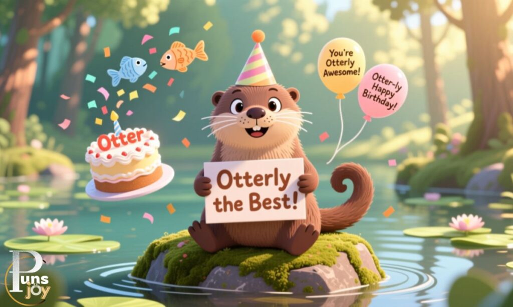 Otter Birthday Puns: Make Their Special Day Unforgettable