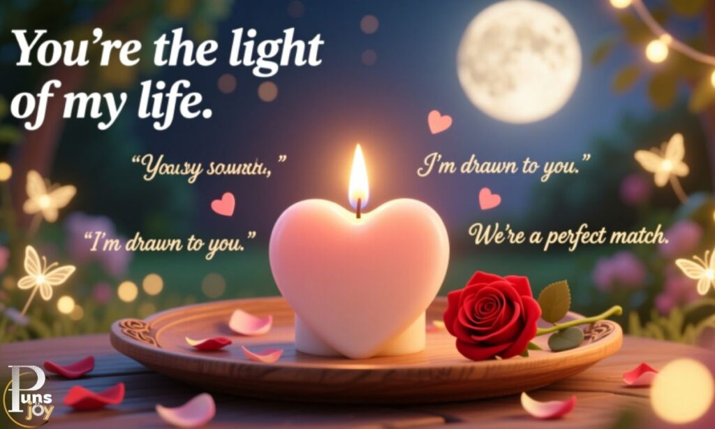 Romantic and Love Candle Puns