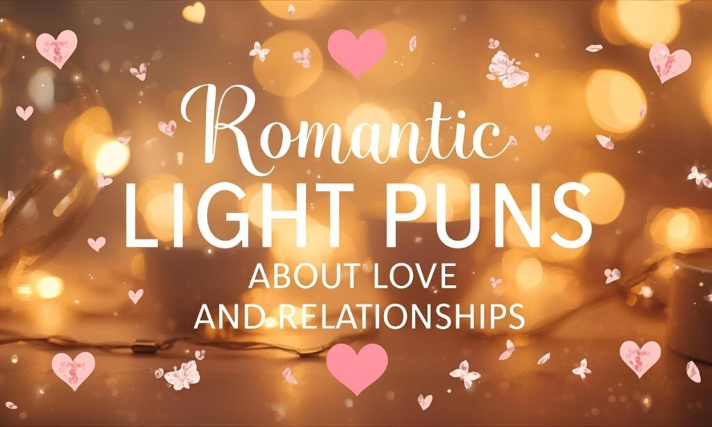 Romantic Light Puns About Love and Relationships