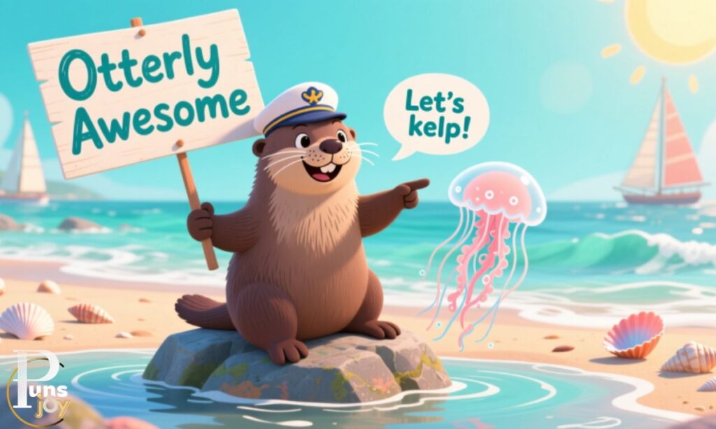 Sea Otter Puns and Ocean-Themed Wordplay