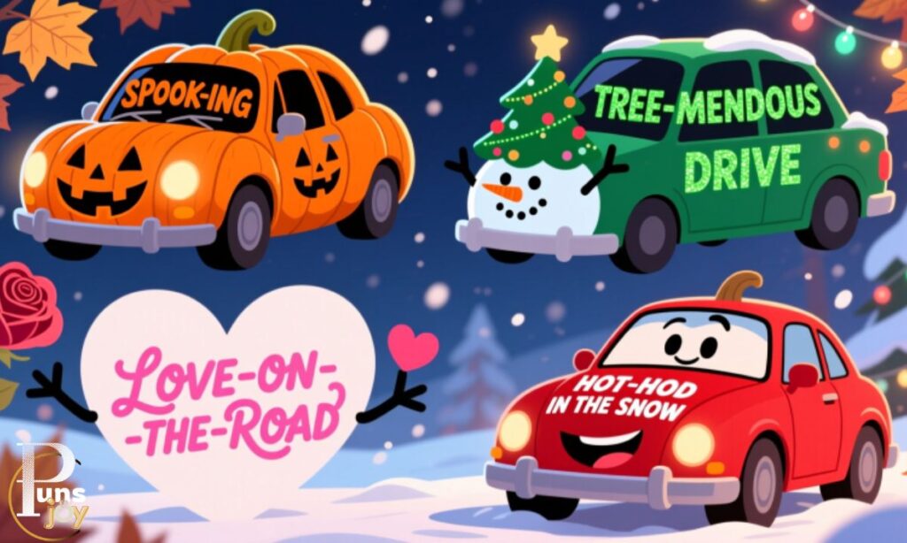 Seasonal and Holiday Car Puns for Every Occasion