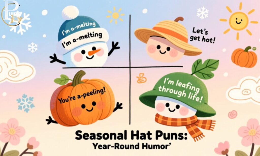 Seasonal Hat Puns: Year-Round Humor