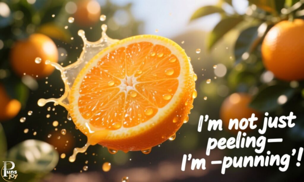 Short Orange Puns One-Liners (Quick Citrus Zingers)