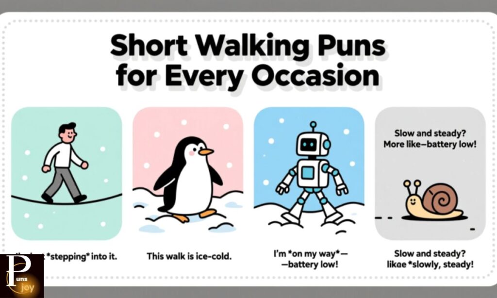 Short Walking Puns for Every Occasion