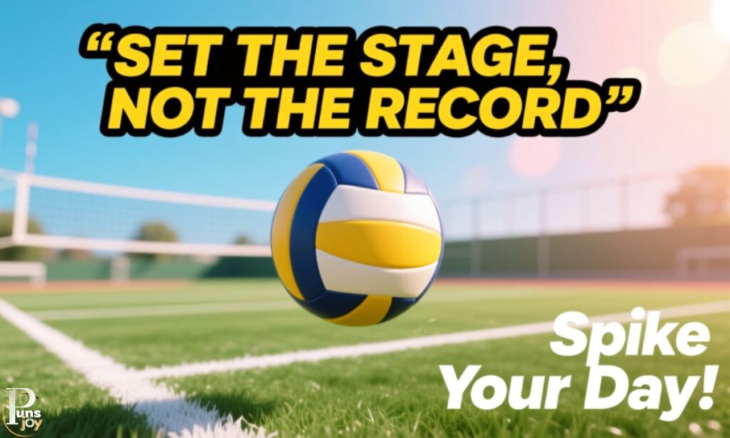 Volleyball Puns for Instagram