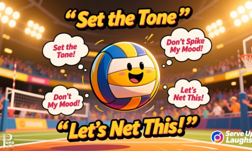 Volleyball Puns for Posters