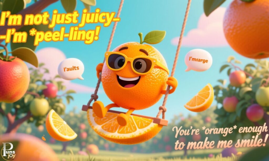 Witty Orange Puns for Adults