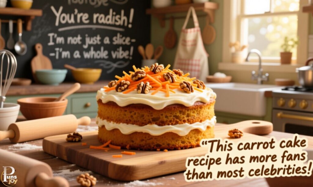 Carrot Cake Puns and Baking Jokes