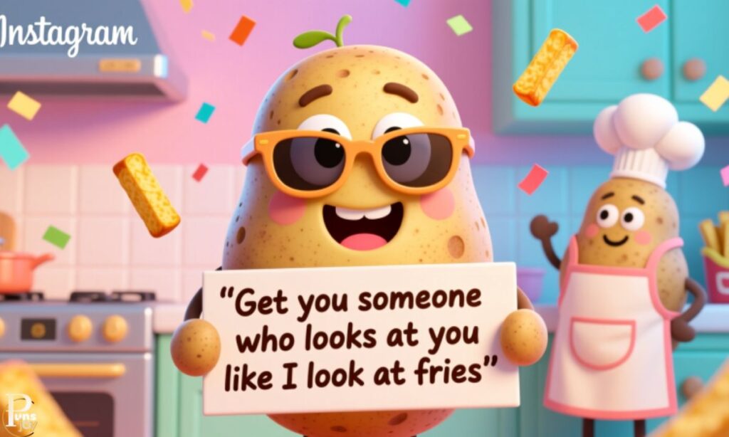 Funny Potato Puns for Instagram and Social Media