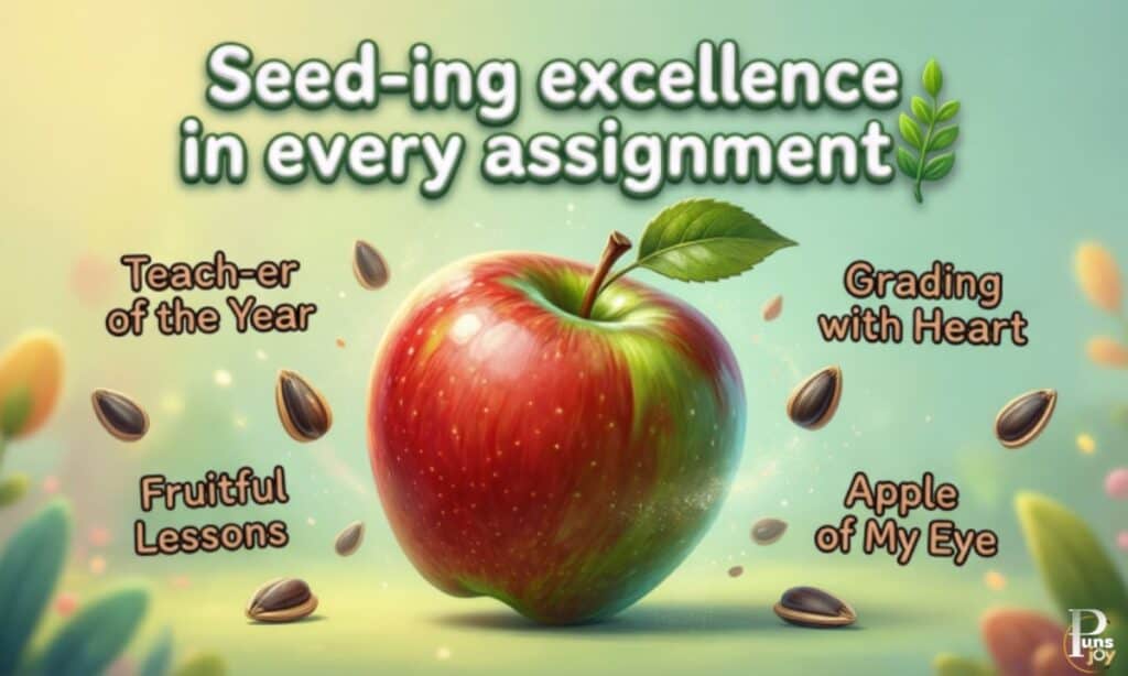 Apple Puns for Teachers