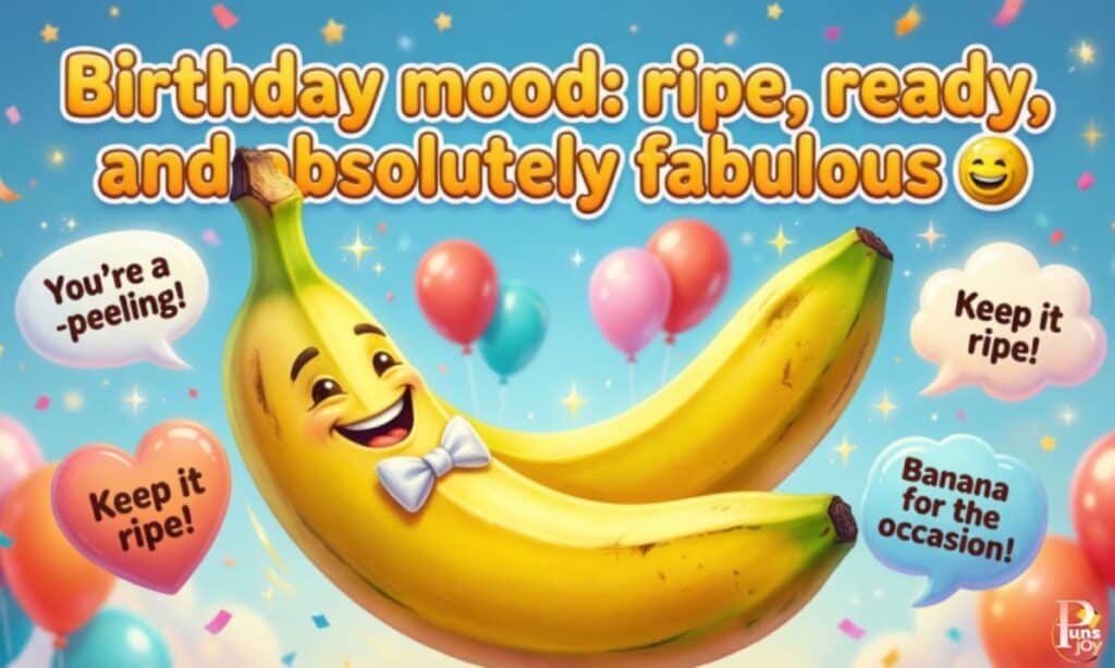 Banana Puns for Birthdays