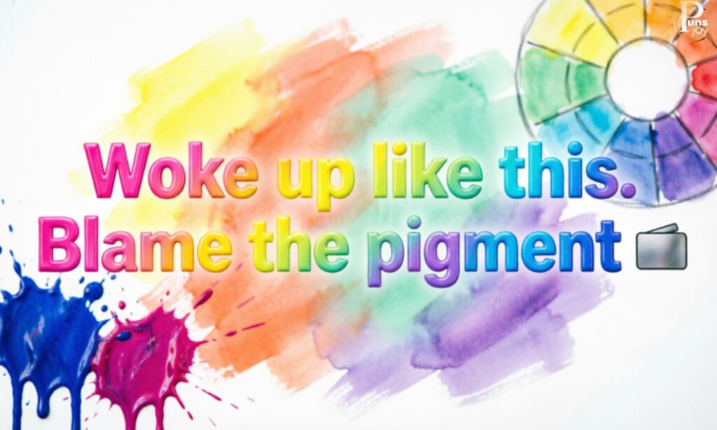 Color Puns for Instagram Captions