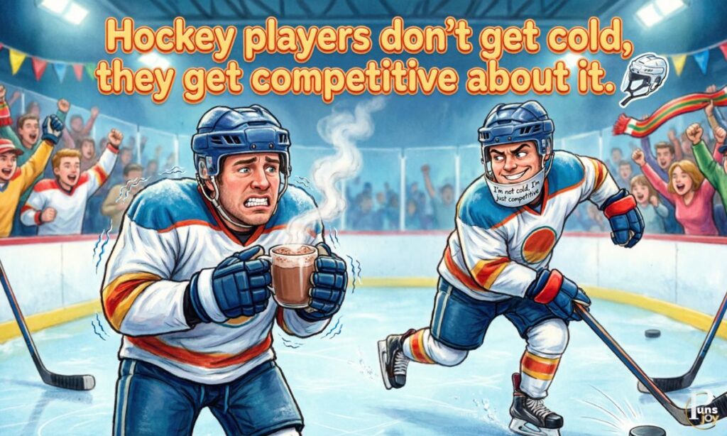 Ice Hockey and Sports Ice Puns