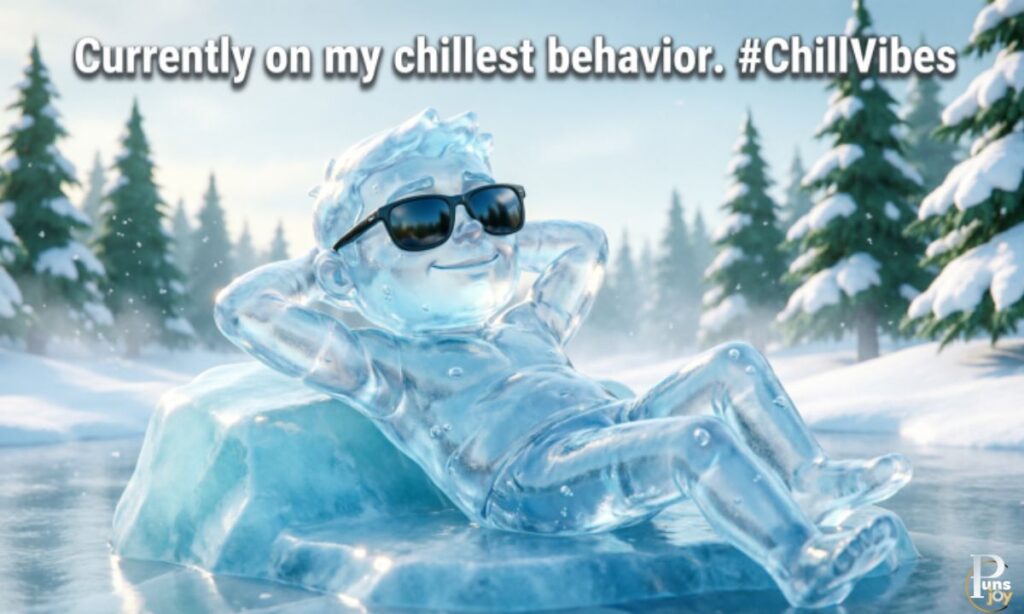 Ice Puns for Instagram Captions and Social Media