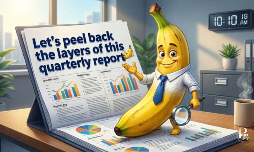 Work and Office Banana Puns