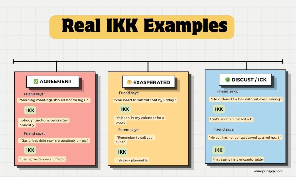 15 Real IKK Examples Across Every Situation