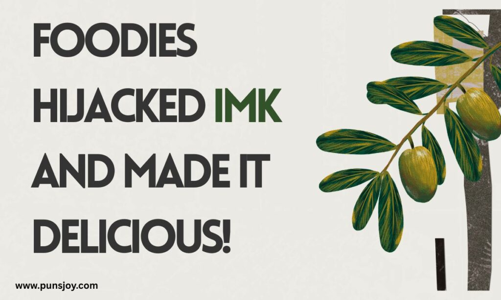 IMK in My Kitchen — The Foodie Side