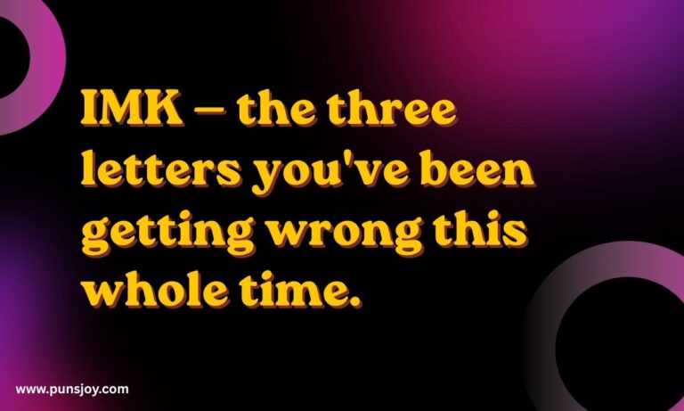 What Does IMK Mean in Text?