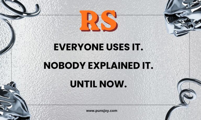 What Does RS Mean? The Answer Depends on Who Sent It (2026)