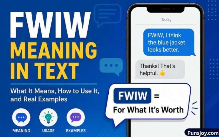 FWIW Meaning in Text