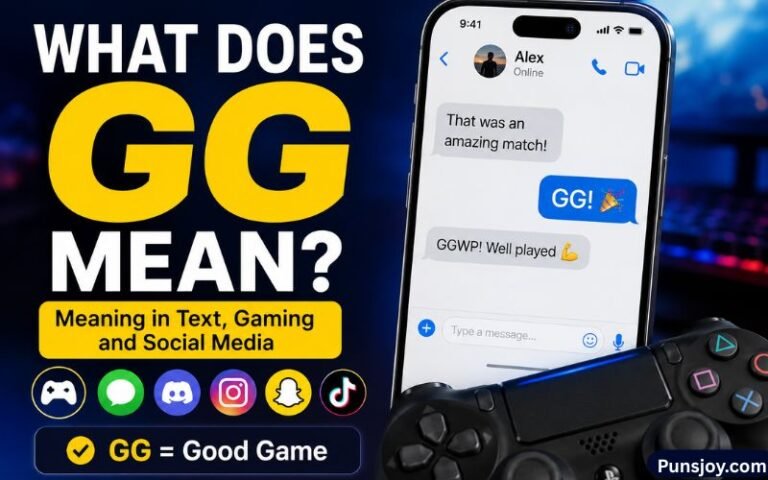 What Does GG Mean