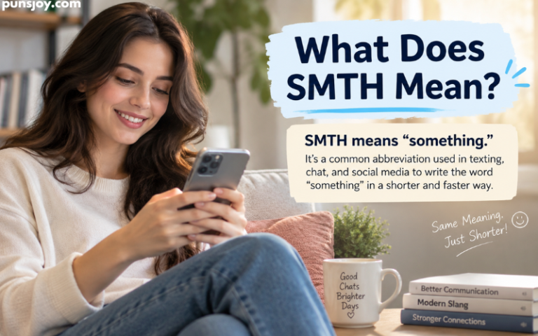 What Does SMTH Mean