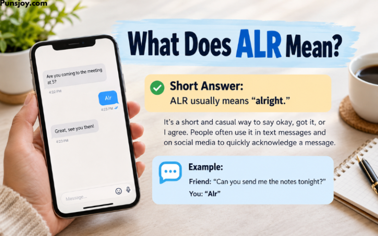 What Does ALR Mean